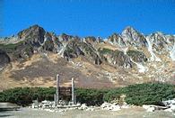 千畳敷カールという氷河地形です